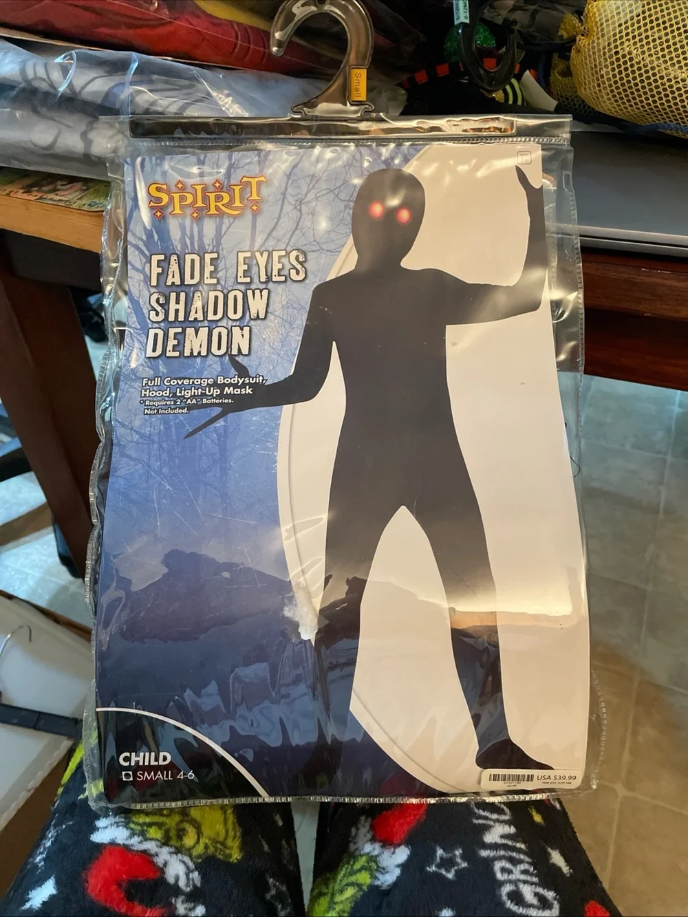 Fade Eye Shadow Demon Skin Suit Child Costume Eyes work
